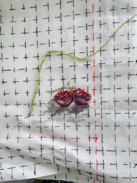 Индивидуальный узор на ткани