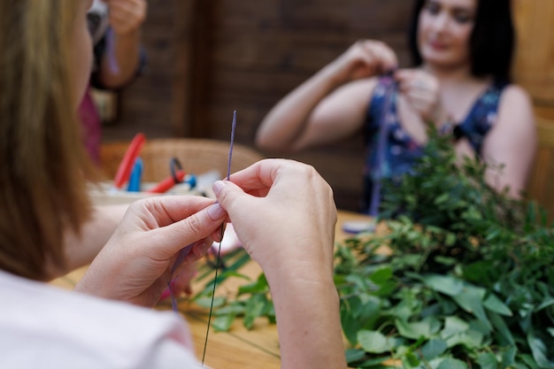 Учебный класс по вышивке